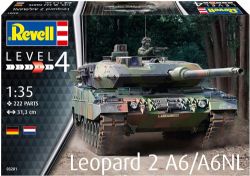 TANK -  LEOPARD 2 A6 / A6NL - 1/76 -  REVELL 03281
