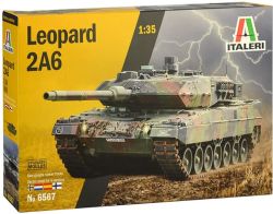 TANK -  LEOPARD 2A6 - 1/35 -  ITALERI