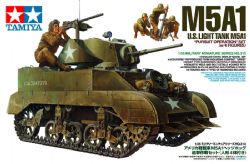 TANK -  LIGHT TANK US M5A1 