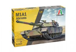 TANK -  M1A1 ABRAMS - 1/35 -  ITALERI 6596