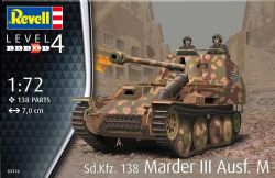 TANK -  SD.KFZ. 138 MARDER III AUSF. M - 1/72 -  REVELL