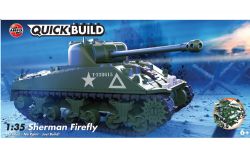 TANK -  SHERMAN FIREFLY - QUICKBUILD - 1/35 -  AIRFIX