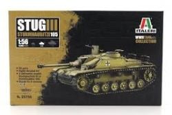 TANK -  STUG III - STURMHAUBITZE 105 - 1/56 -  ITALERI