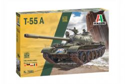 TANK -  T-55 MAIN BATTLE TANK - 1/72 -  ITALERI 7081
