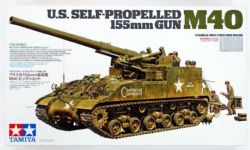 TANK -  US SELF-PROPELLED 155MM GUN M40 1/35