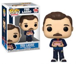 TED LASSO -  FIGURINE POP! EN VINYLE DE TED LASSO AVEC BISCUITS (10 CM) 1506