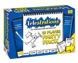 TELESTRATIONS -  12 PLAYERS PARTY PACK ! (ANGLAIS)