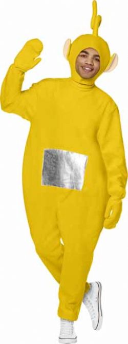 TELETUBBIES -  COSTUME DE LAA-LAA (ADULTE)