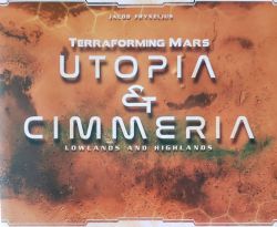 TERRAFORMING MARS -  EXTENSION - UTOPIA & CIMMERIA (ANGLAIS)
