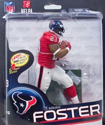 TEXANS DE HOUSTON -  ARIAN FOSTER VARIATION NIVEAU ARGENT 0196/1000 (15CM)