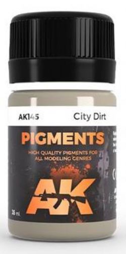 TEXTURE -  CITY DIRT PIGMENTS (35ML) -  AK INTERACTIVE