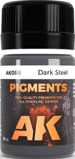 TEXTURE -  DARK STEEL PIGMENTS (35ML) -  AK INTERACTIVE