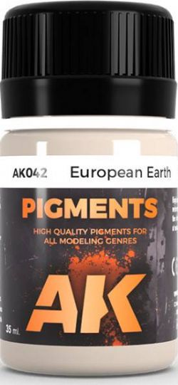 TEXTURE -  EUROPE EARTH PIGMENTS (35ML) -  AK INTERACTIVE