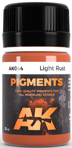 TEXTURE -  LIGHT RUST PIGMENTS (35ML) -  AK INTERACTIVE