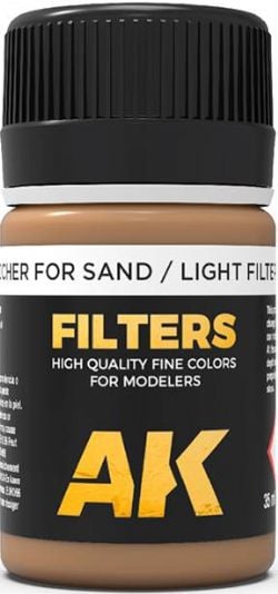 TEXTURE -  OCHER FOR SAND FILTERS (35ML) -  AK INTERACTIVE