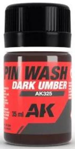 TEXTURE -  PIN BLACK WASH (35ML) -  AK INTERACTIVE