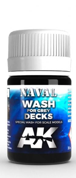 TEXTURE -  WASH FOR GREY DECKS (35ML) -  AK INTERACTIVE