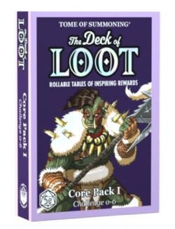 THE DECK OF LOOT -  CORE PACK 1 (ANGLAIS) CR0-6 -  5E ÉDITION
