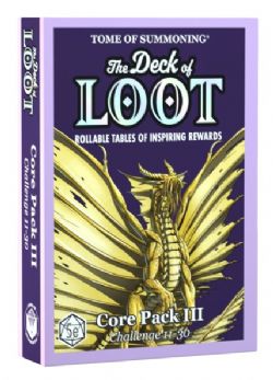THE DECK OF LOOT -  CORE PACK 3 - CR 11-30 (ANGLAIS) CR11-30 -  ACCESSOIRE CARTES 5E