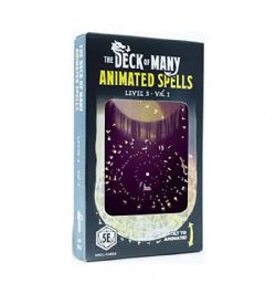 THE DECK OF MANY -  ANIMATED SPELLS - LEVEL 3 - VOL. 1 (ANGLAIS) -  ACCESSOIRE CARTES 5E