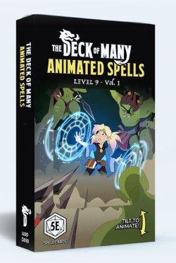 THE DECK OF MANY -  ANIMATED SPELLS - LEVEL 9 - VOL. 1 (ANGLAIS)