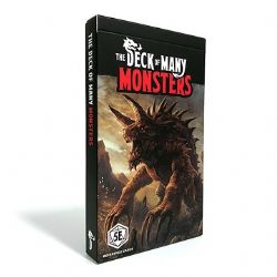 THE DECK OF MANY -  MONSTERS 1 (ANGLAIS) -  ACCESSOIRE CARTES 5E