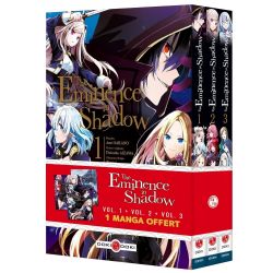 THE EMINENCE IN SHADOW -  PACK DÉCOUVERTE TOME 01, 02 ET 03 (V.F.)