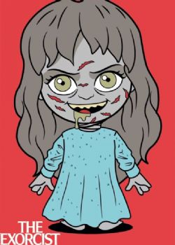 THE EXORCIST -  AIMANT ''REAGAN CHIBI''