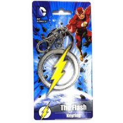 THE FLASH -  PORTE-CLÉS EN METAL DU LOGO