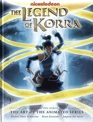 THE LEGEND OF KORRA -  SPIRIT (COUVERTURE RIGIDE) (V.A.) -  THE ART OF THE ANIMATED SERIES 02