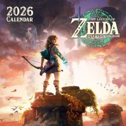 THE LEGEND OF ZELDA -  CALENDRIER OFFICIEL 2026 -  TEARS OF THE KINGDOM