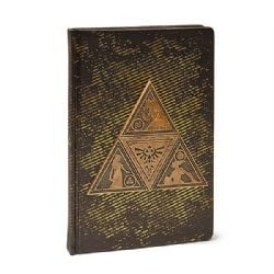 THE LEGEND OF ZELDA -  CARNET DE NOTE PREMIUM TRIFORCE EN METAL