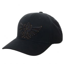 THE LEGEND OF ZELDA -  CASQUETTE AJUSTABLE TRIFORCE NOIR - NOIR