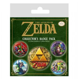 THE LEGEND OF ZELDA -  ENSEMBLE DE 5 ÉPINGLETTES