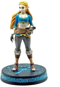 THE LEGEND OF ZELDA -  FIGURINE DE ZELDA À SOCLE LUMINEUX (25,4 CM) -  BREATH OF THE WILD