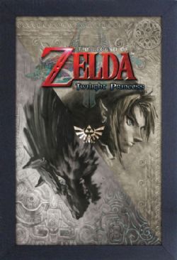 THE LEGEND OF ZELDA -  IMAGE ENCADRÉE - LINK/LOUP (33 CM X 48 CM) -  TWILIGHT PRINCESS