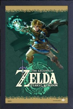 THE LEGEND OF ZELDA -  IMAGE ENCADRÉE - MAIN ULTRA DE LINK (33 CM X 48 CM) -  TEARS OF THE KINGDOM