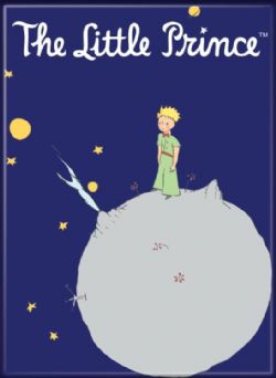 THE LITTLE PRINCE -  AIMANT DE LA COUVERTURE DU LIVRE