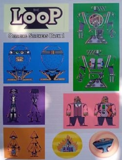 THE LOOP -  STICKERS OFFICIELS PACK 1