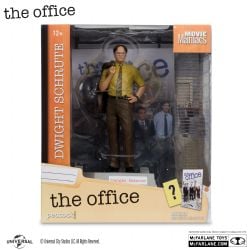 THE OFFICE -  FIGURINE DE DWIGHT SCHRUTE - MOVIE MANIACS -  MCFARLANE TOYS