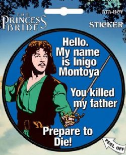 THE PRINCESS BRIDE -  AUTOCOLLANT 