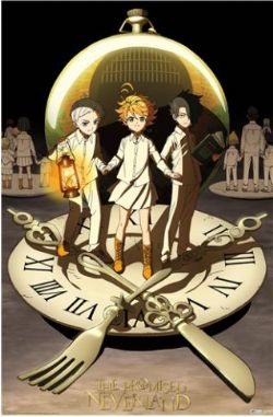 THE PROMISED NEVERLAND -  AFFICHE GROUP (22X34
