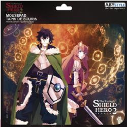 THE RISING OF SHIELD HERO -  TAPIS DE SOURIS GAMING (35CM X 25CM) SEASON 2 -  NAOFUMI IWATANI/RAPHTALIA SAISON 2