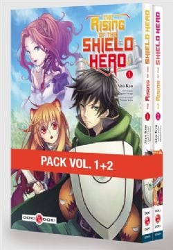 THE RISING OF THE SHIELD HERO -  PACK DÉCOUVERTE (TOME 01 ET 02) (V.F.)