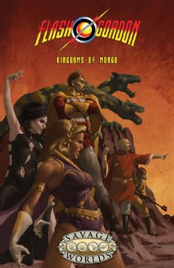 THE SAVAGE WORLD OF FLASH GORDON -  KINGDOMS OF MONGO - TP (ANGLAIS)