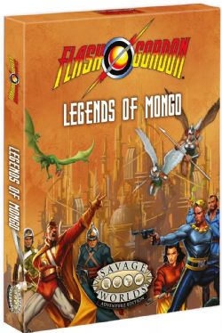 THE SAVAGE WORLD OF FLASH GORDON -  LEGENDS OF MONGO BOX SET (ANGLAIS)