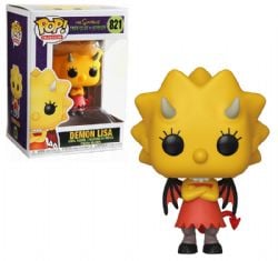 THE SIMPSONS -  FIGURINE POP! EN VINYLE DE DEMON LISA (10 CM) -  TREEHOUSE OF HORROR 821