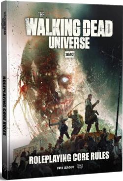 THE WALKING DEAD UNIVERSE RPG -  CORE RULEBOOK (COUVERTURE RIGIDE) (ANGLAIS)