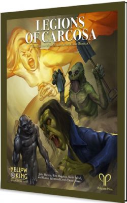 THE YELLOW KING RPG -  LEGIONS OF CARCOSA (ANGLAIS) -  LIVRE DE RÈGLES