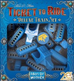 TICKET TO RIDE -  COFFRET DE TRAIN DE LUXE 20E ANNIVERSAIRE - BLEU 6